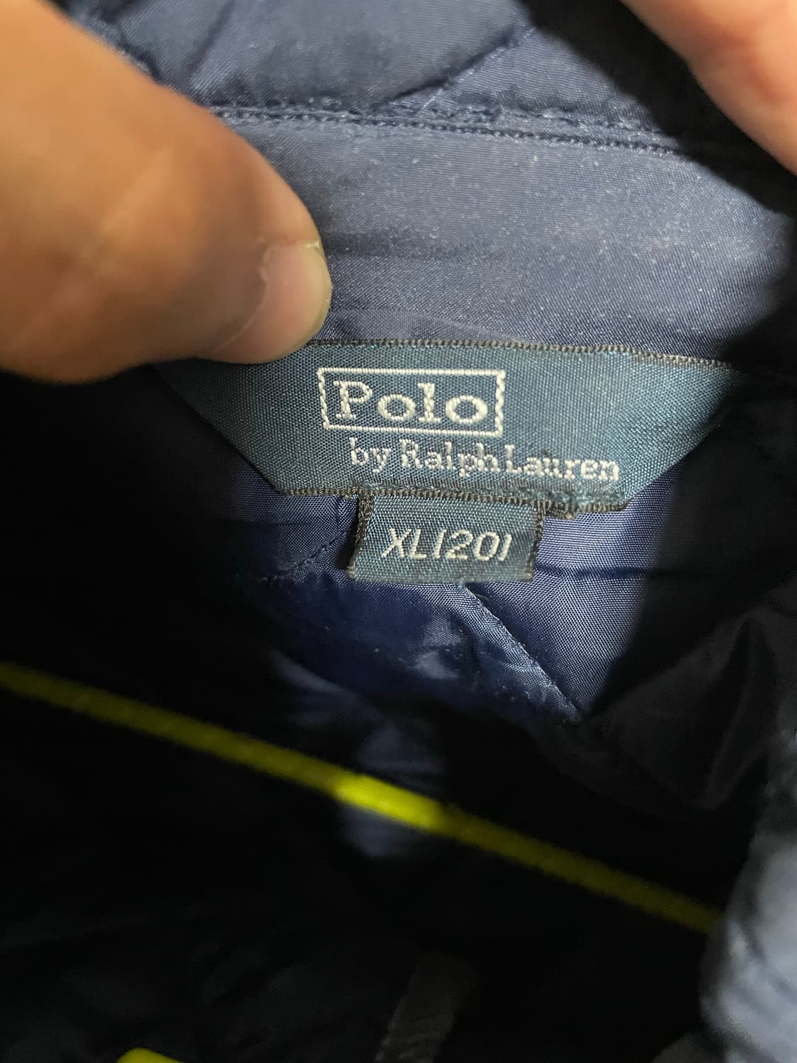 폴로 퀼팅자켓 상품이미지2