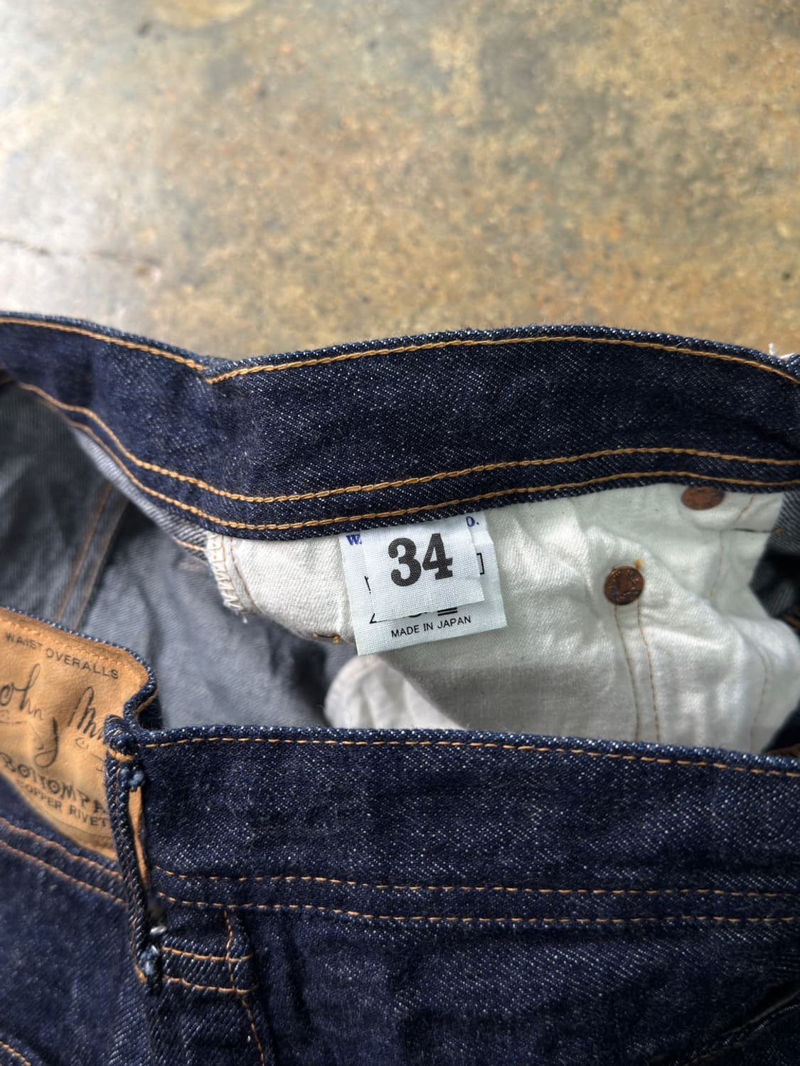 WAREHOUSE X BER BER JIN DENIM PANTS 상품이미지5