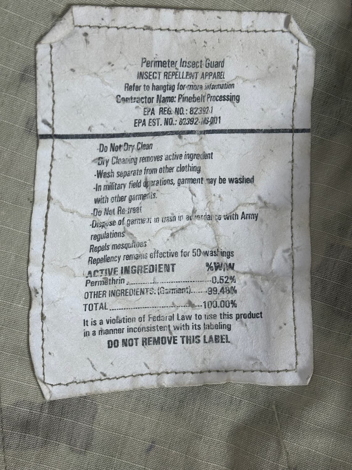 미군 OCP 멀티캠 전투복 상의 (S/L) (M) 상품이미지10