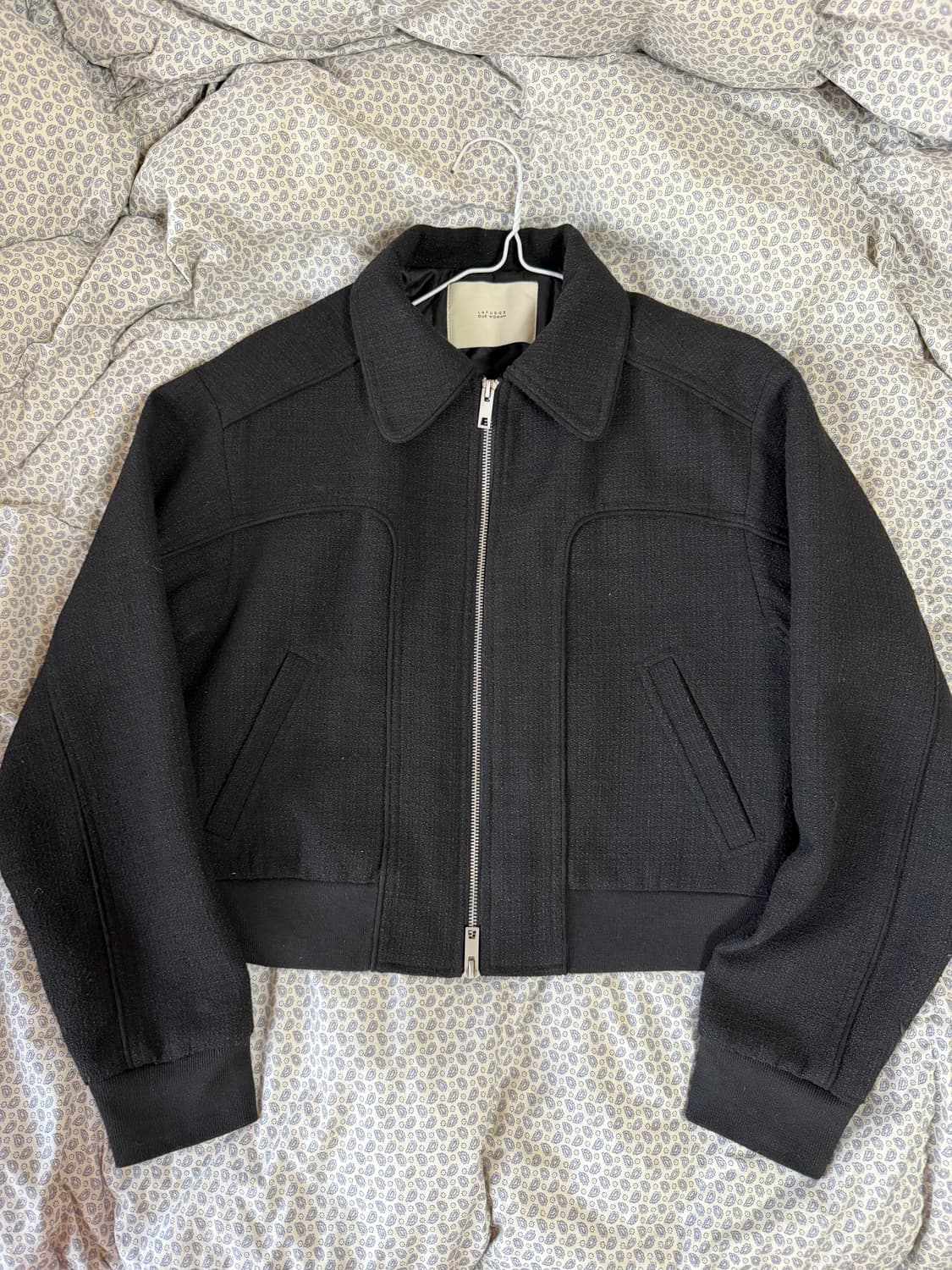 라퍼지스토어 우먼 울 봄버자켓 S 상품이미지1