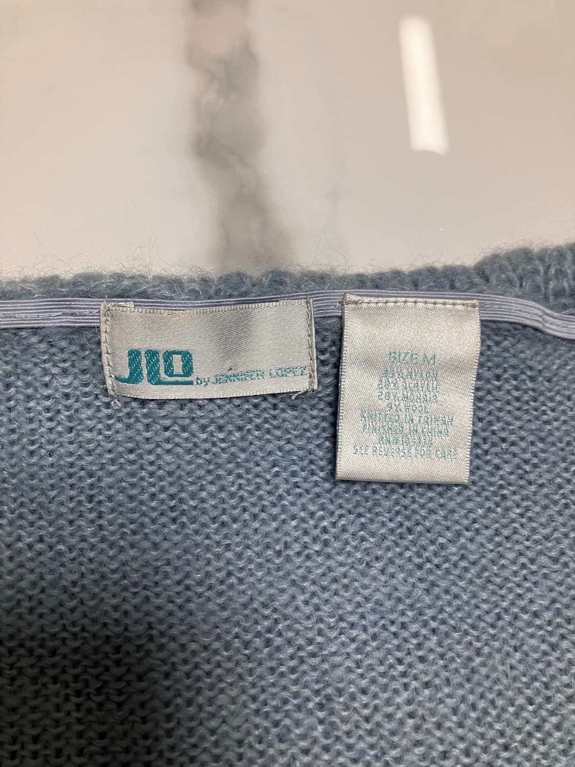 갸루 Y2K Jennifer Lopez 제이로 오프숄더 니트 스웨터 M 상품이미지3