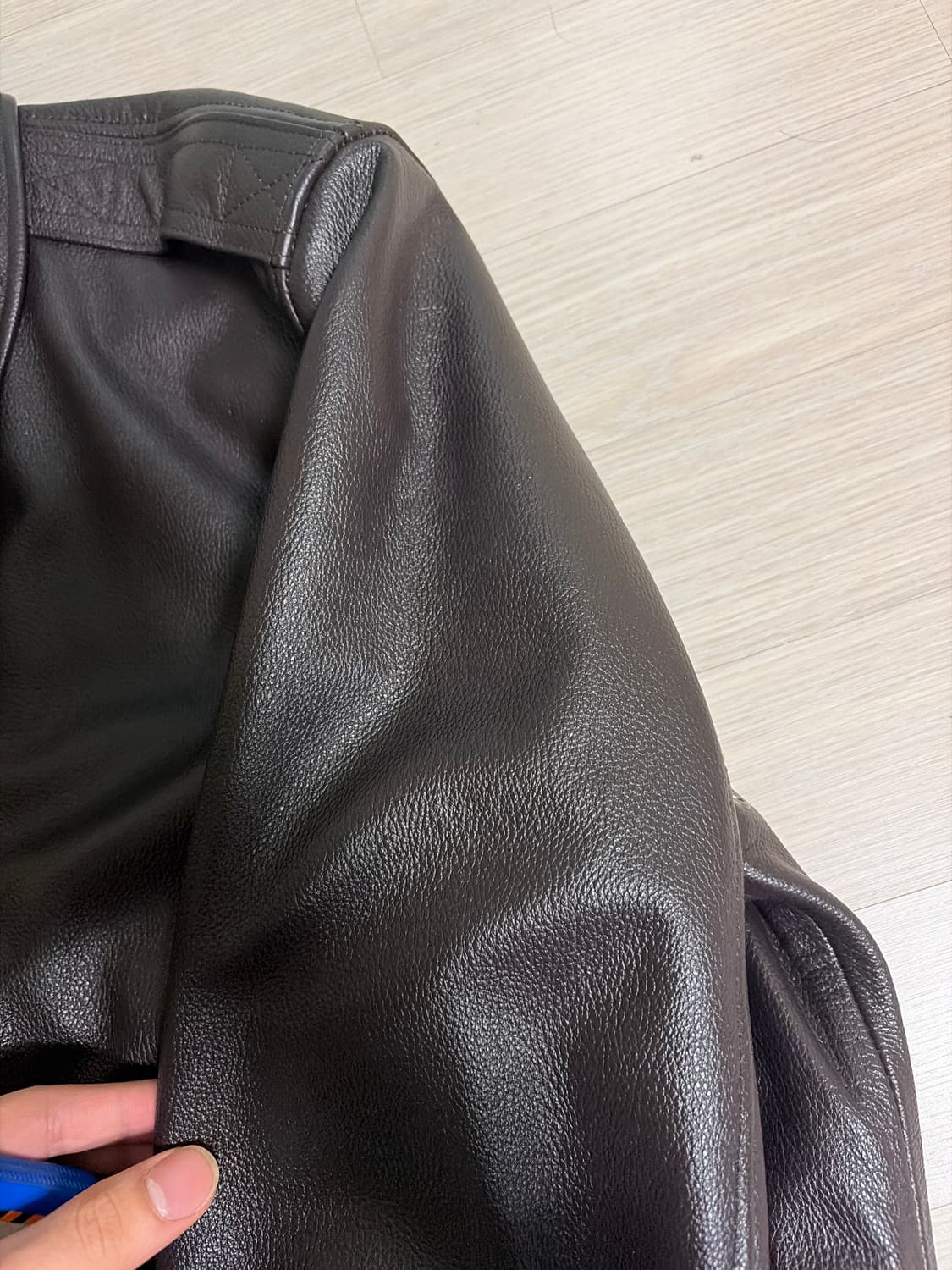 알리 a2 소가죽 자켓 상품이미지5