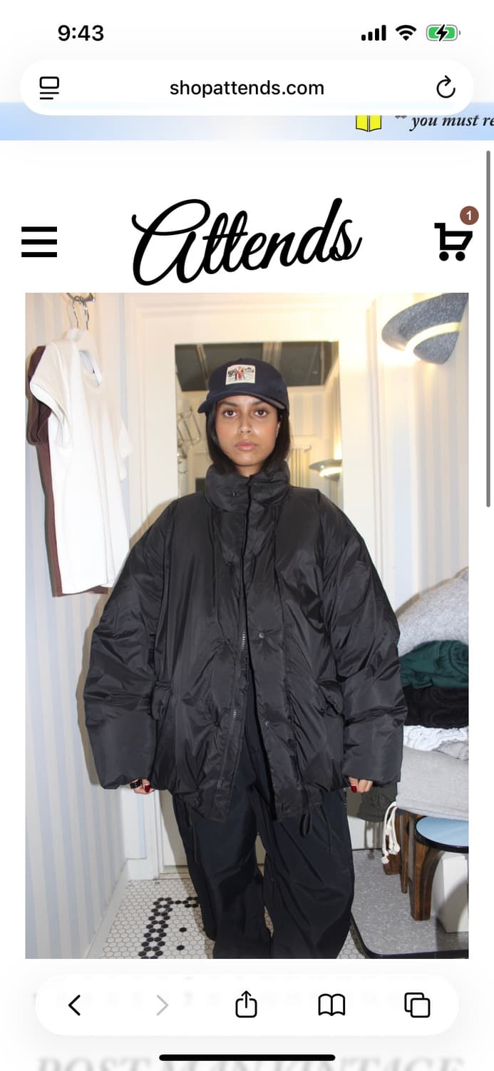 샵어텐즈 postman vintage cap 상품이미지2