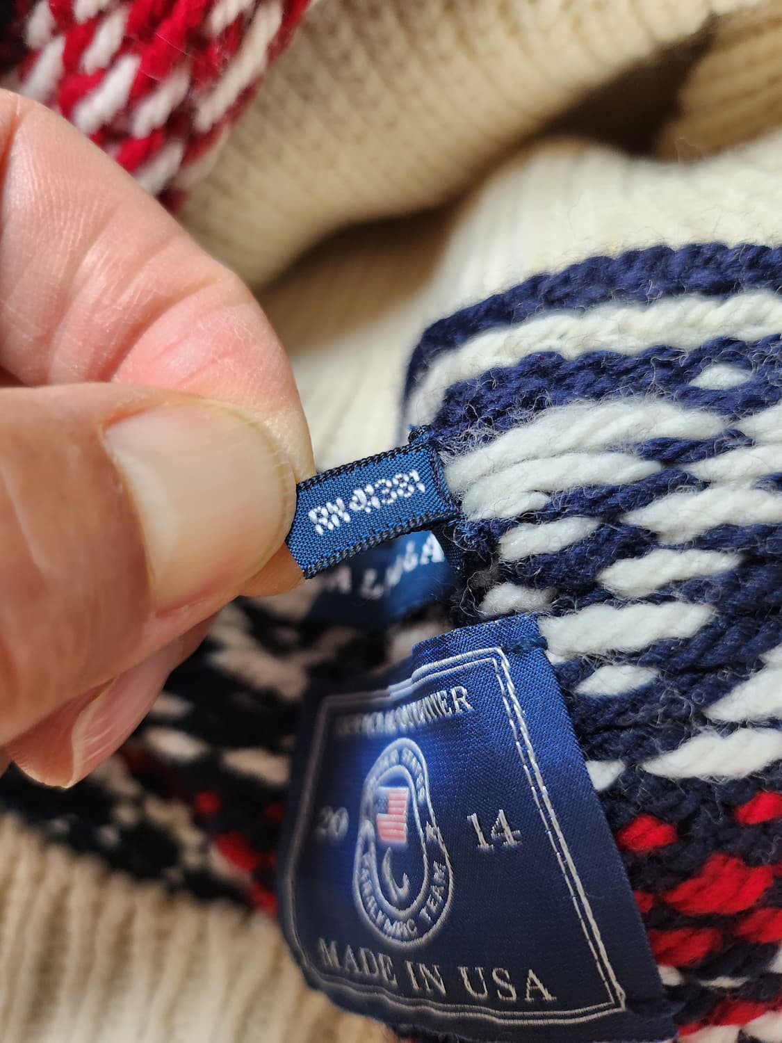 폴로 랄프로렌 노르딕니트(M 상품이미지7