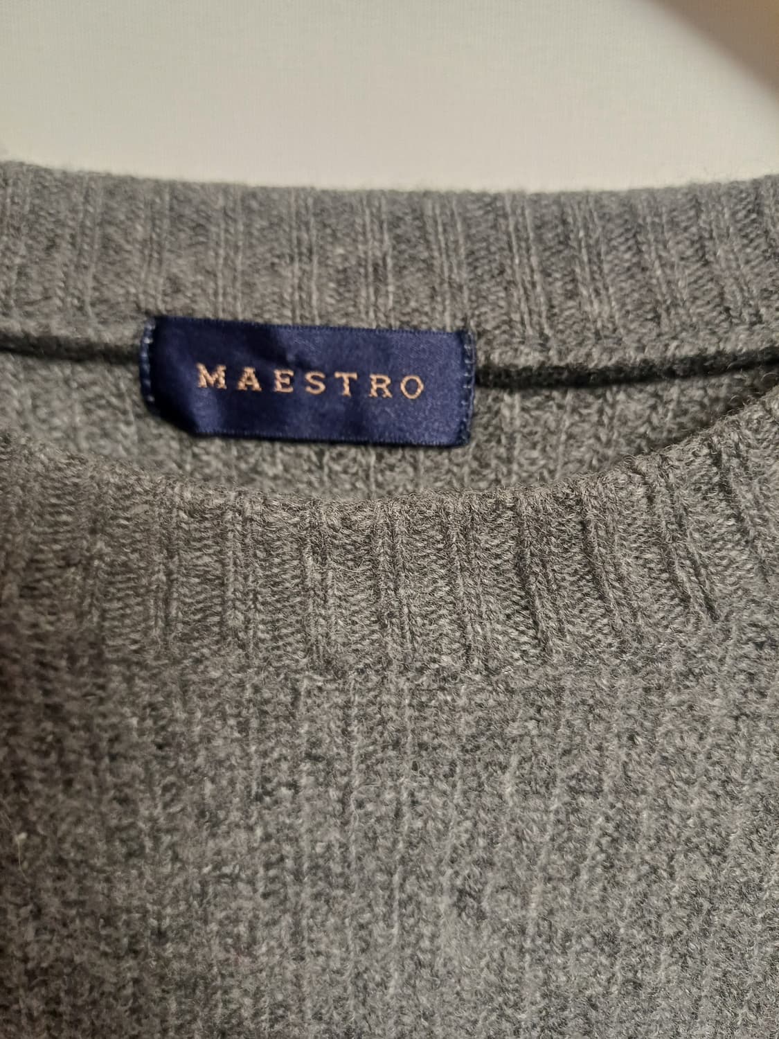 MAESTRO 울 캐시미어 니트 / SIZE 110 상품이미지3