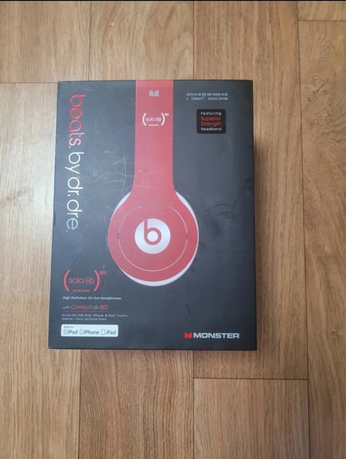 닥터드레 헤드폰 Beats Solo HD 레드/ Dr. Dre 상품이미지1