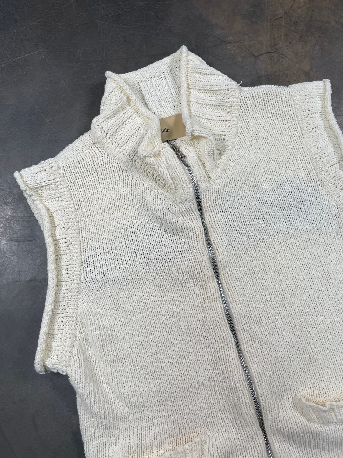 마뗑킴 스펠포인트 니트조끼 상품이미지6