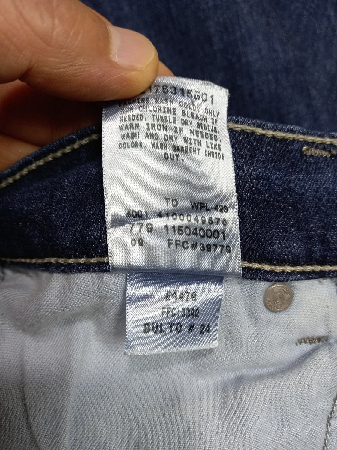 30 리바이스504 Mexico 여성용 스판 일자진 30-235 상품이미지10