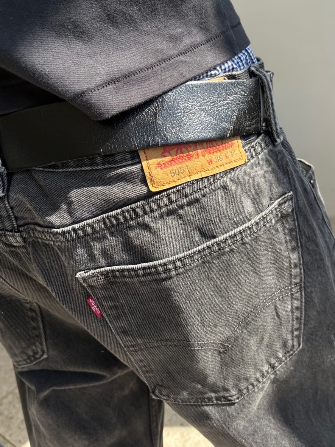 리바이스 505 블랙  상품이미지4