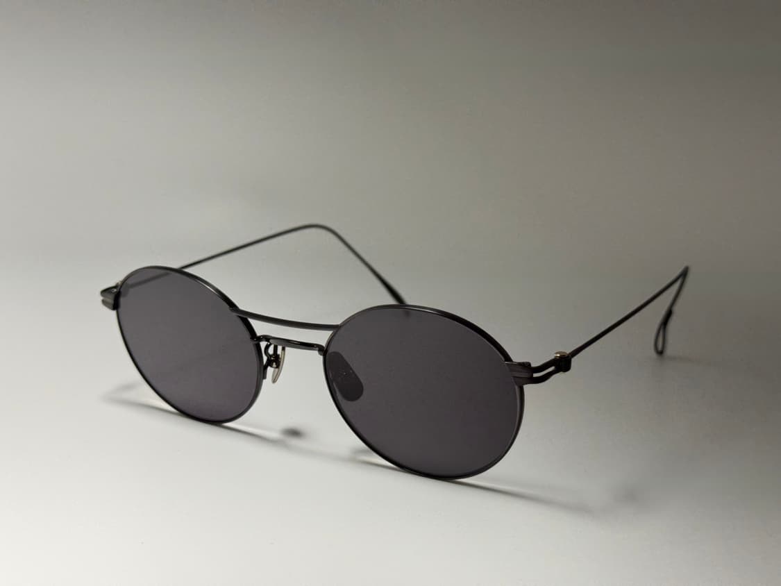 금자안경 가네코 옵티컬 일본제 투브릿지 라운드 티타늄 안경 0123 상품이미지4