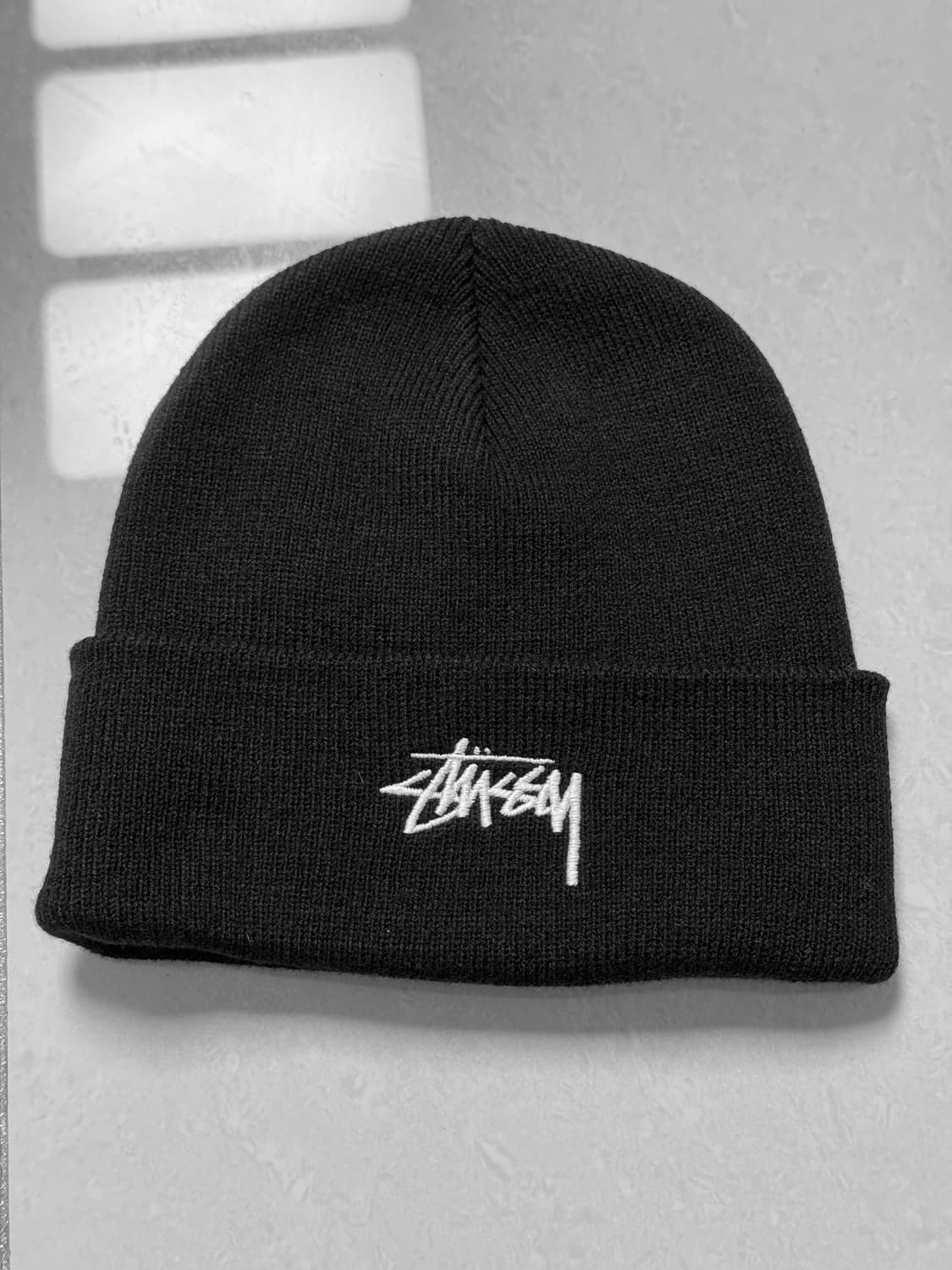 스투시 비니 블랙 상품이미지1