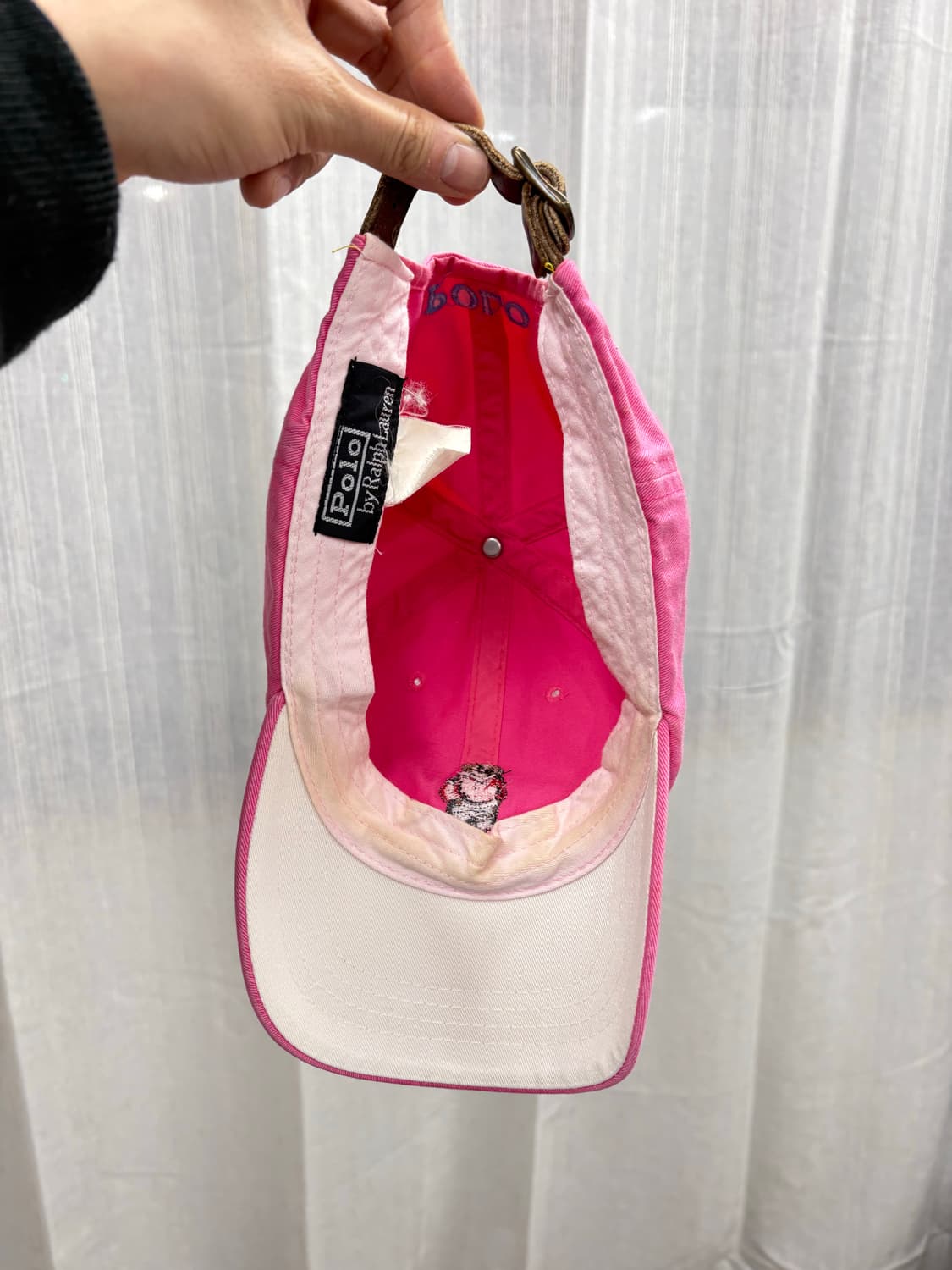 폴로 랄프로랜 스포츠 베어 볼캡 모자 상품이미지4