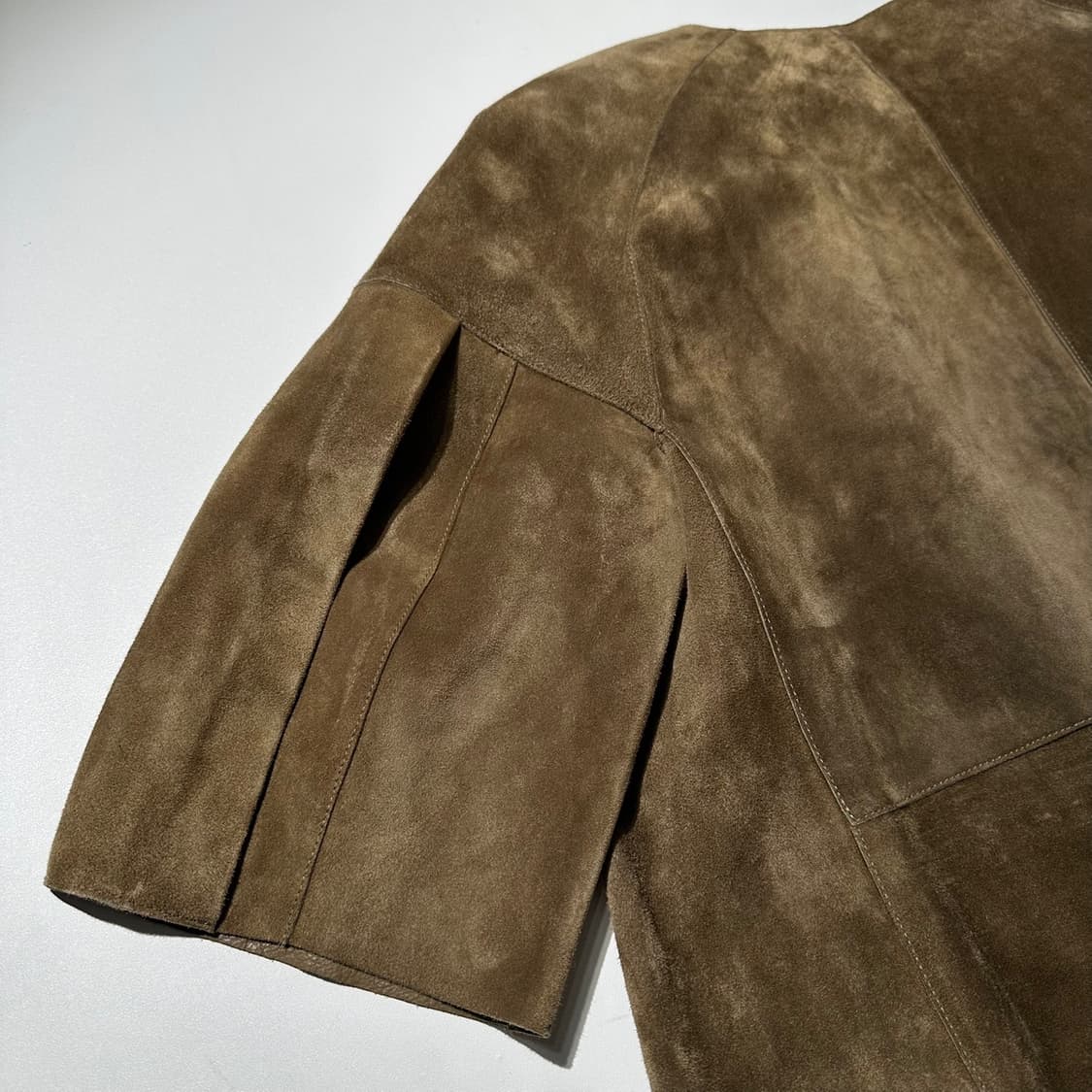 (매장판) 마르니 카우레더 스웨이드 코트 상품이미지7