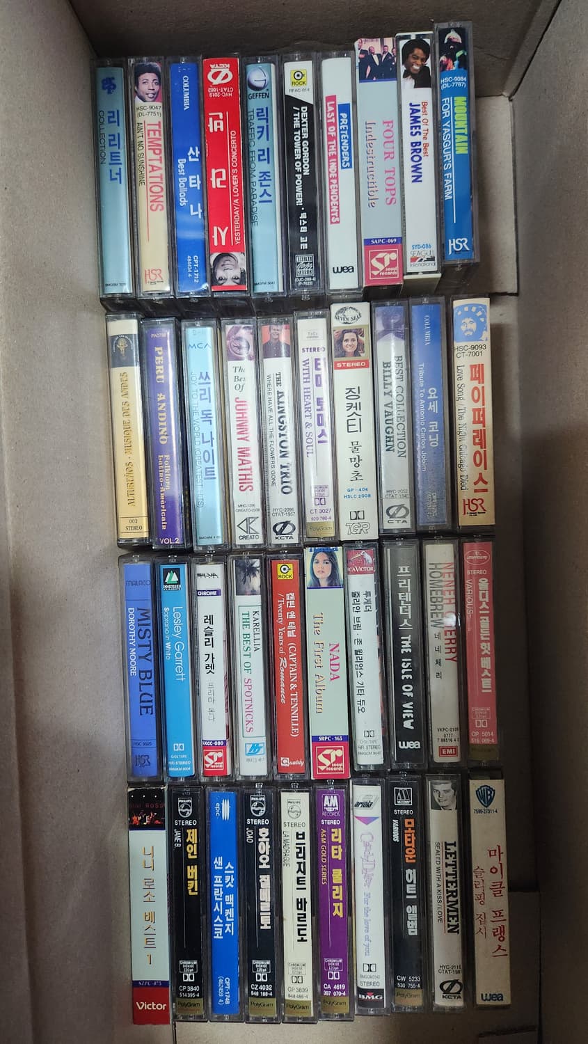 카세트테이프 80개 (팝 재즈 65개 + 클래식 15개) 상품이미지1