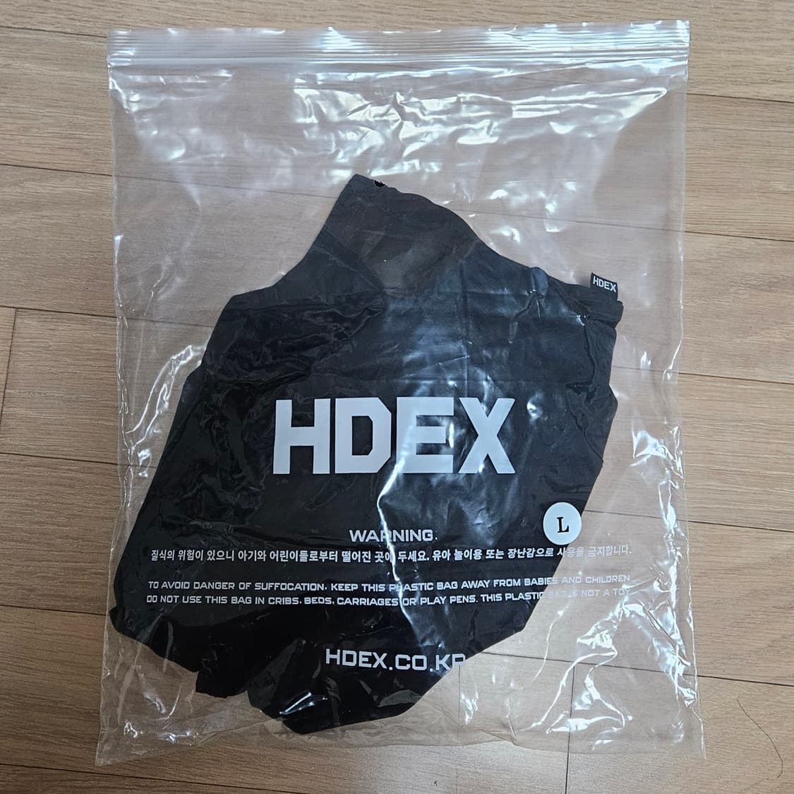 HDEX 에이치덱스 머슬핏 티셔츠 반팔 L사이즈 블랙 새상품 상품이미지2