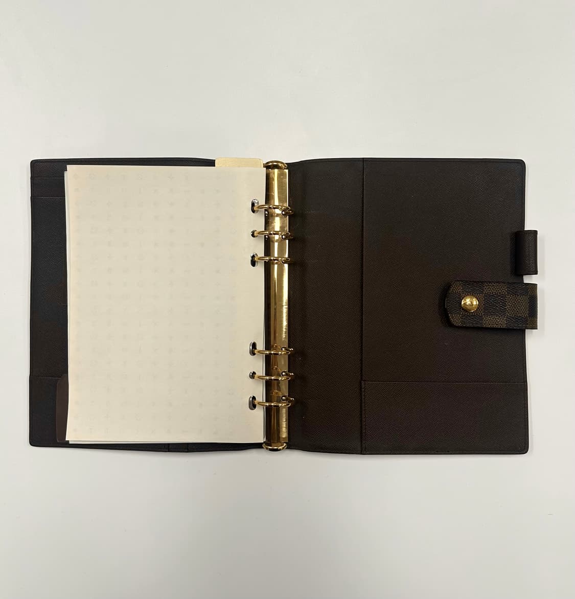 루이비통 다미에 라지 링 아젠다 다이어리 커버 상품이미지9