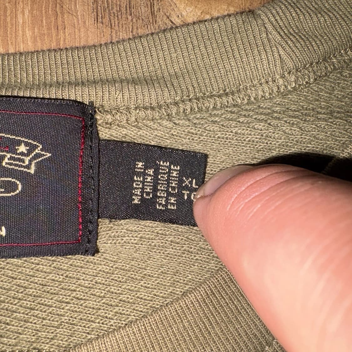 더블 알엘 93rd 디비전 와플 니트 써멀 롱 슬리브 티셔츠 상품이미지4