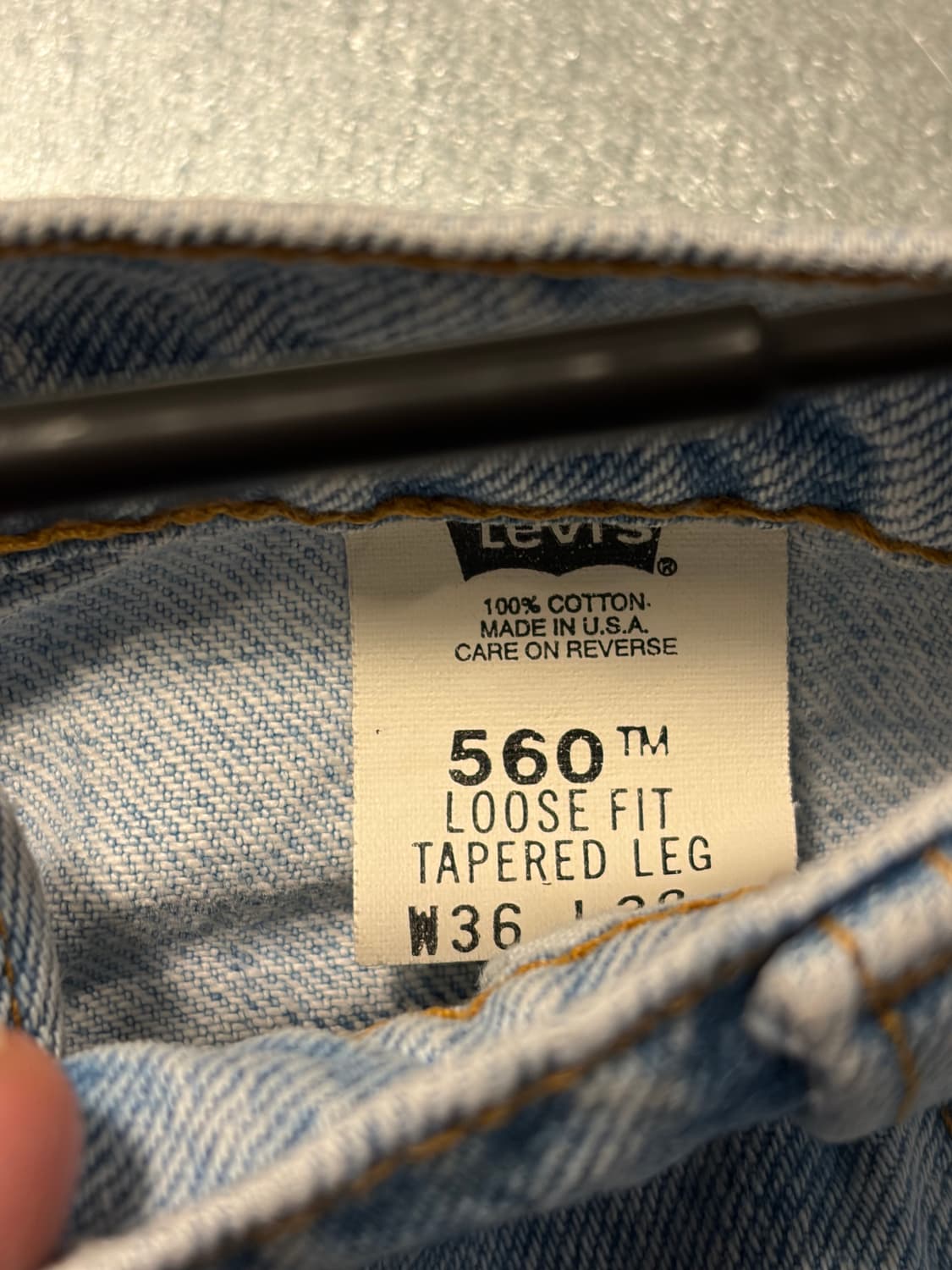 90s levis 560 상품이미지5