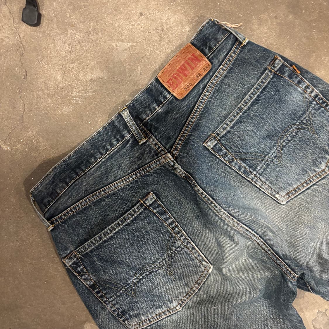 일본 에드윈 505 셀비지 데님 팬츠 상품이미지8