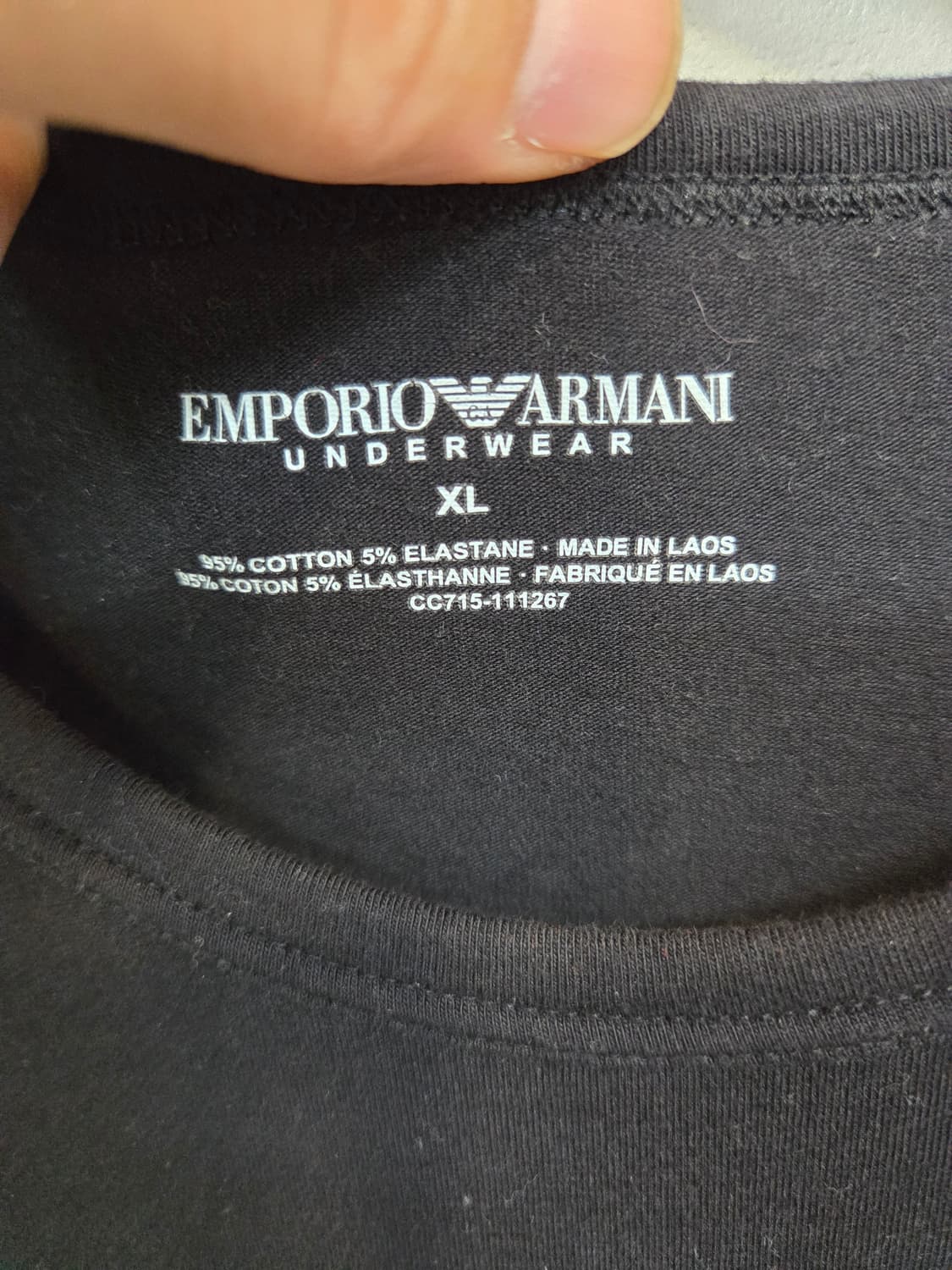 엠프리오 아르마니 로고 반팔 L xl 상품이미지3
