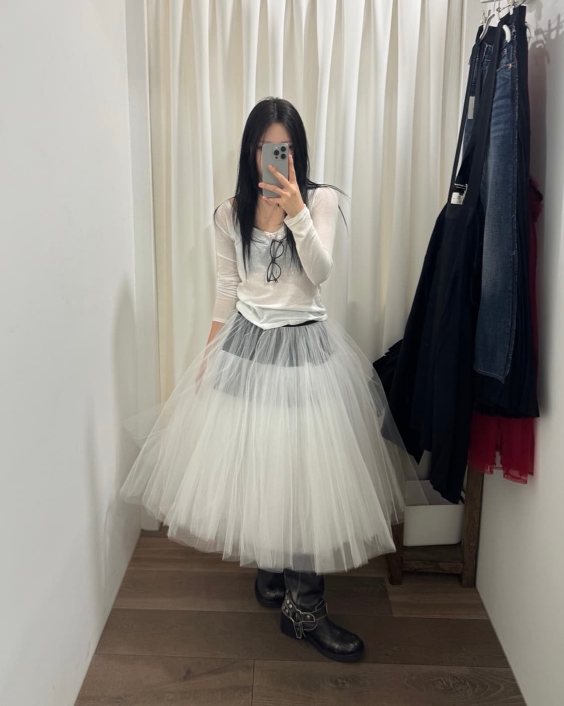 19ss 준야와타나베 런웨이 스커트 상품이미지1