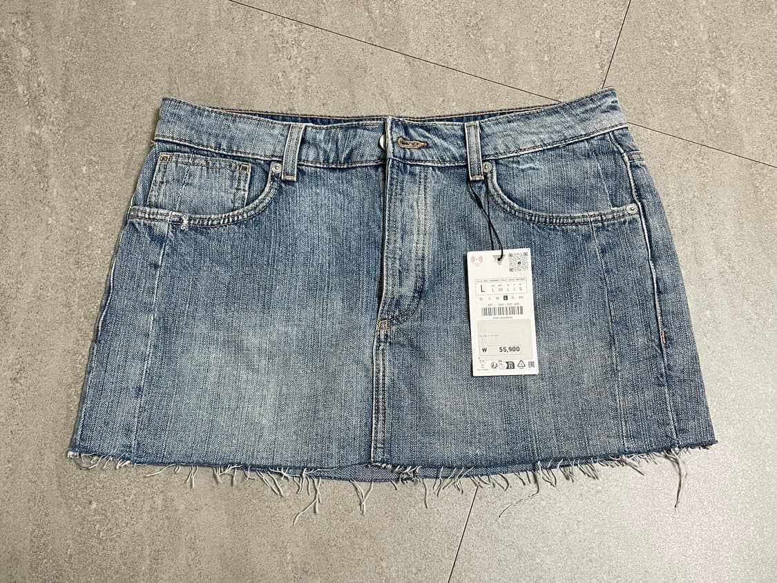 ZARA demim skirt  상품이미지1