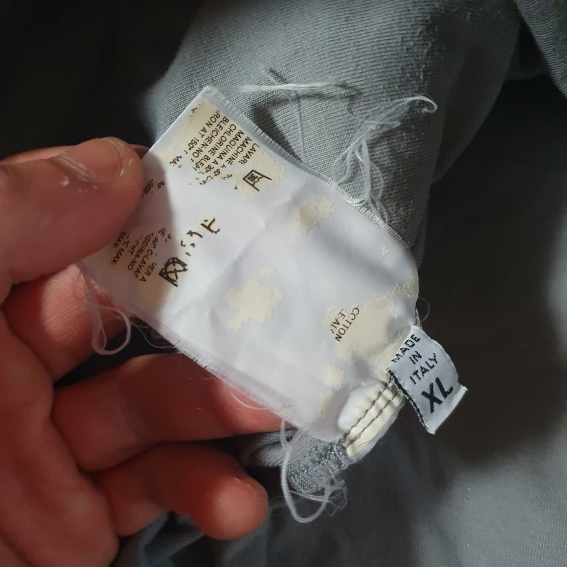 메종마르지엘라 여성 지퍼 디테일 2레이어 롱슬리브 맨투맨 상품이미지9