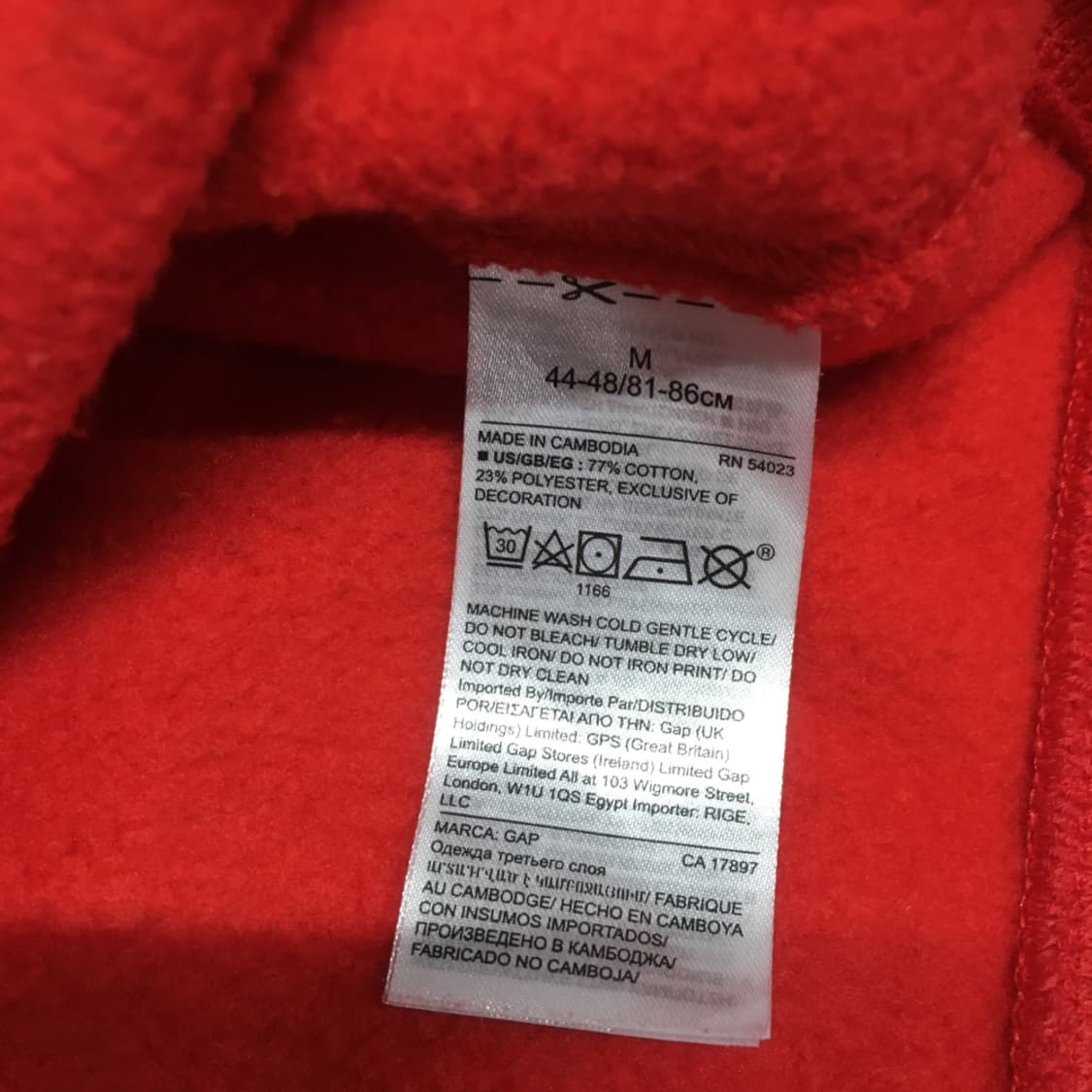 갭 빅로고 맨투맨 DD17 상품이미지3