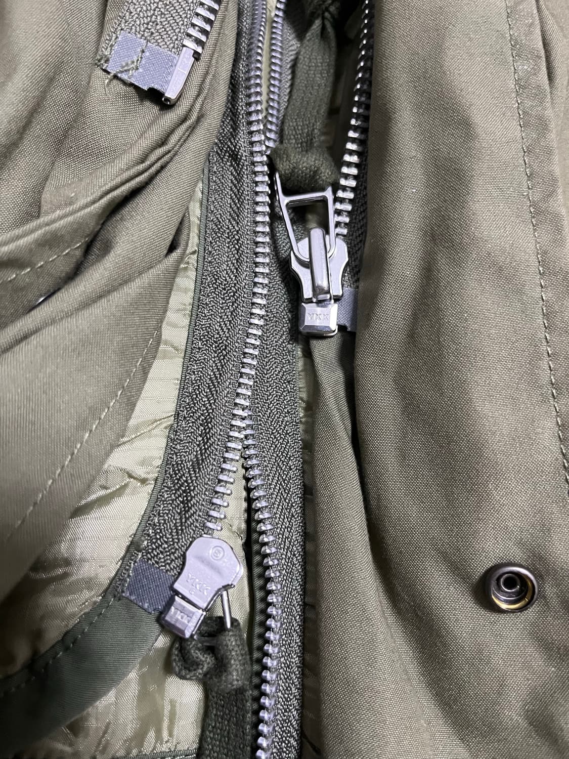 [새상품] 아웃스탠딩 M65 피쉬테일 파카 올리브 상품이미지7