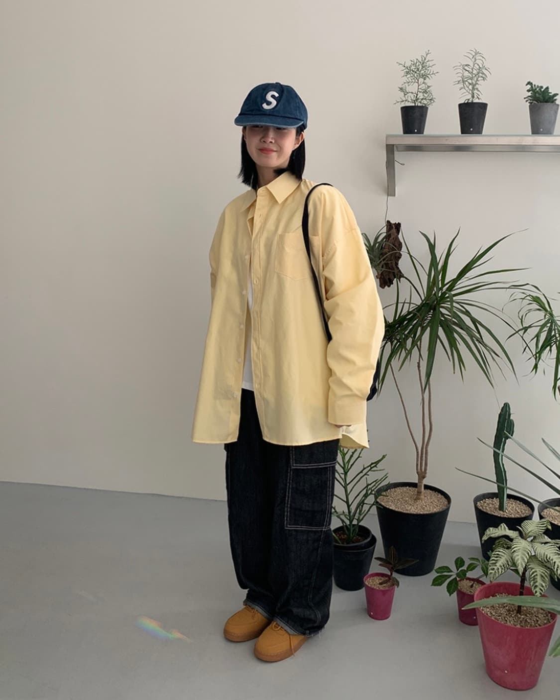 baon 셔츠 (yellow) 상품이미지3