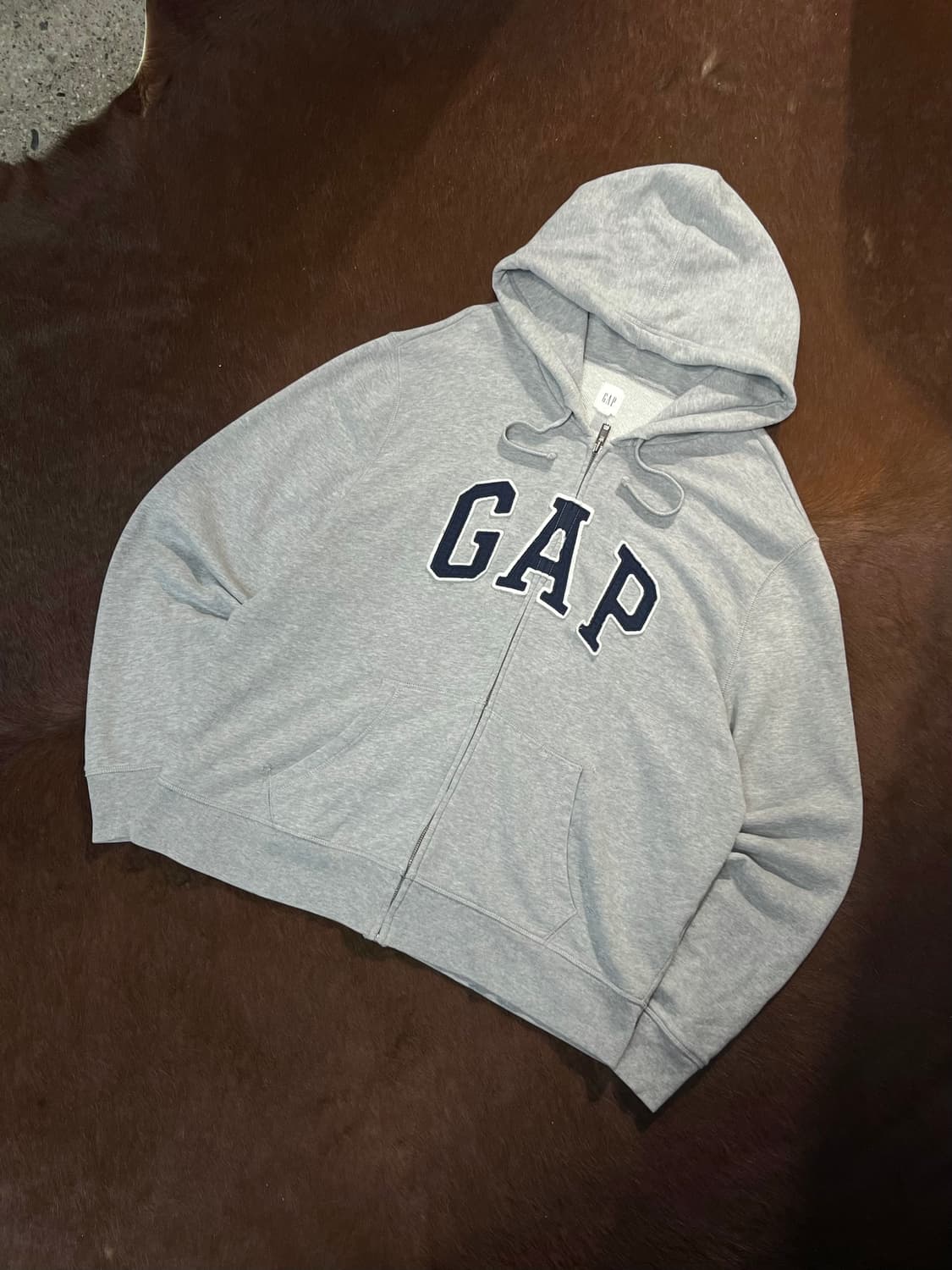 GAP 로고 후드집업 상품이미지3