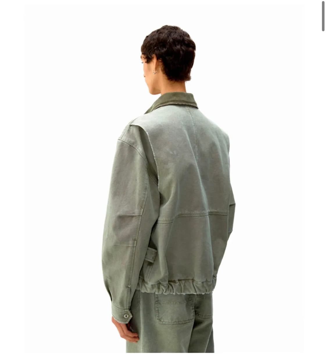 쿠어 오버 페이디드 워크자켓 상품이미지2