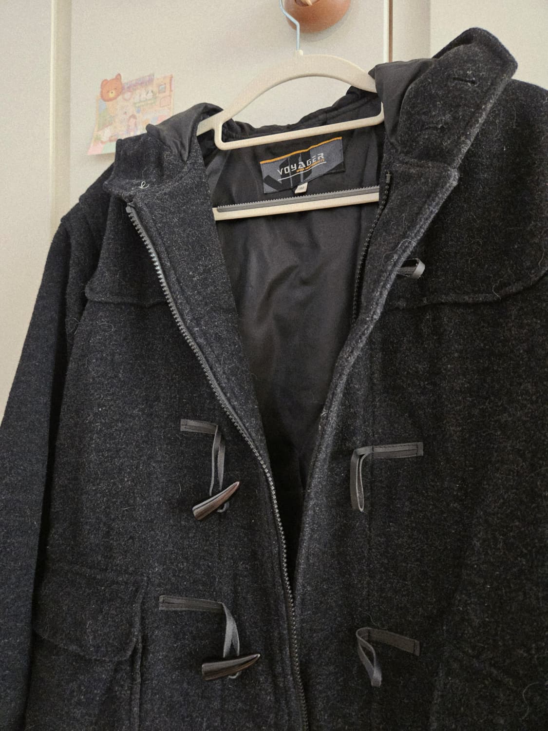 빈티지 모리걸 더플코트 떡볶이 울코트 상품이미지2