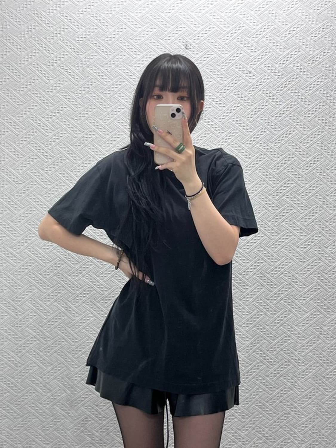 꼼데가르송 빈티지 캐주얼 키치 하트와펜 반팔티 XL C12673 상품이미지2