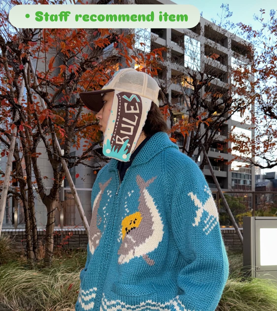 캐피탈 럼버트러커캡 귀도리 상품이미지3