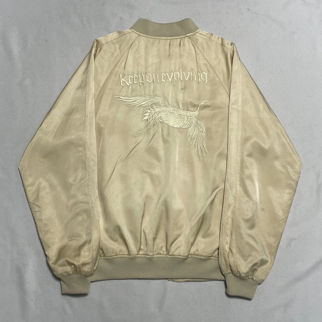 L 빈티지 학 자수 스카쟌 상품이미지3