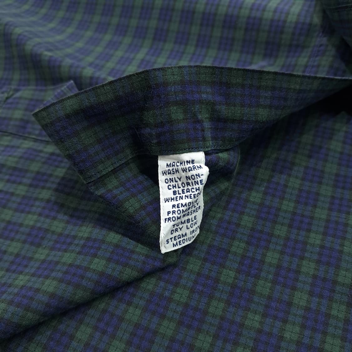 CN790 2XL 폴로 랄프로렌 모던블랙워치 타탄체크 긴팔 셔츠 남방 상품이미지7