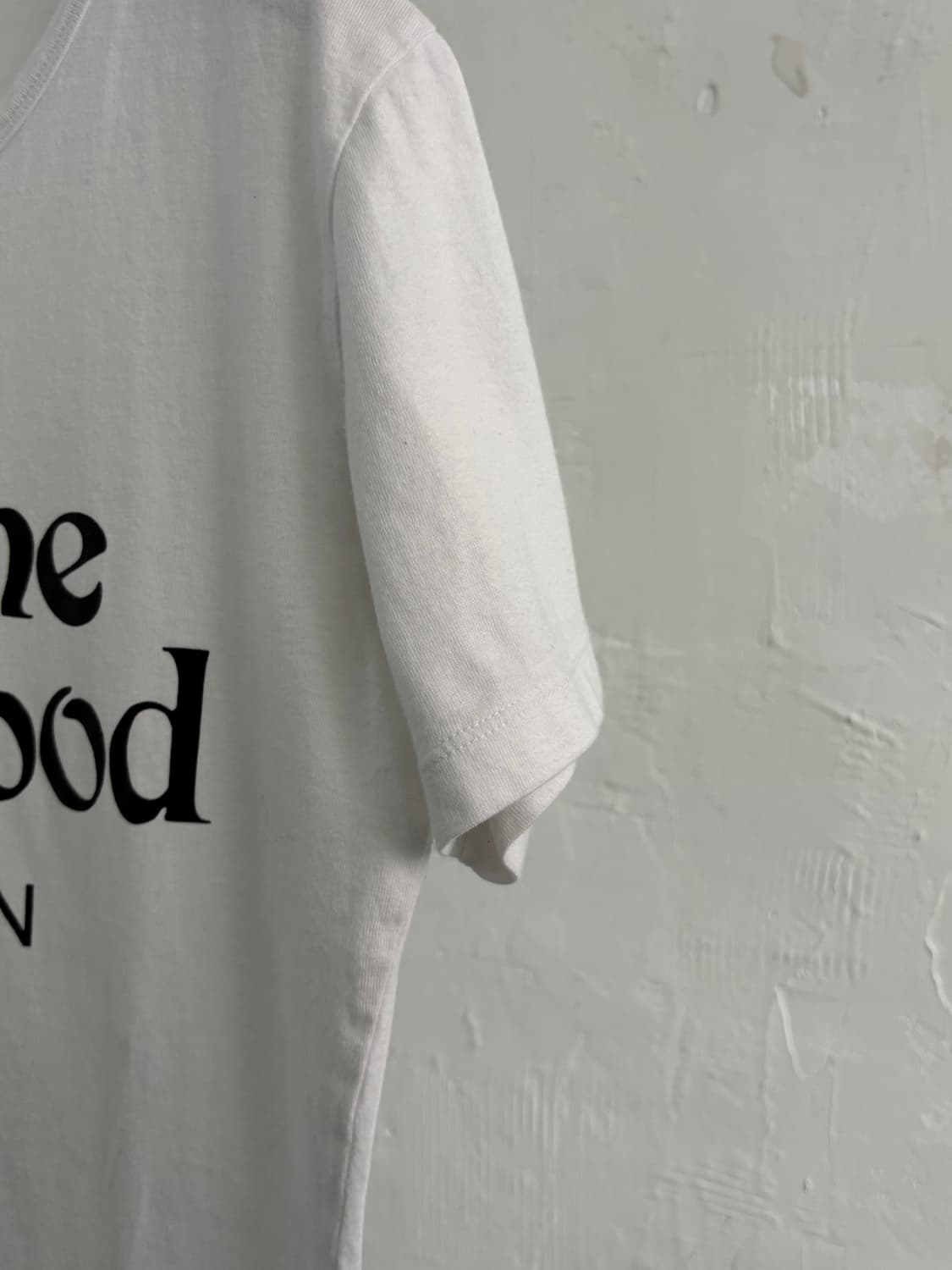 Vivienne Westwood 비비안웨스트우드 맨 화이트 컬러 로고 티 상품이미지6
