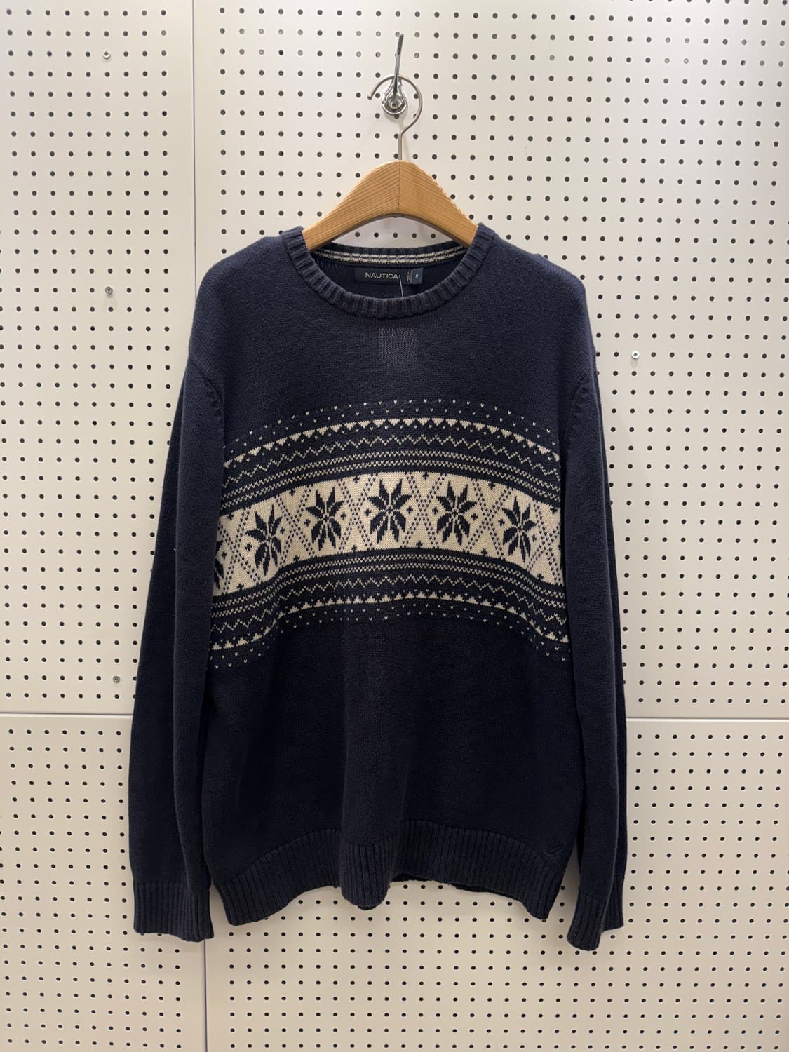 Nautica 노르딕 패턴 니트 스웨터 U205 상품이미지2