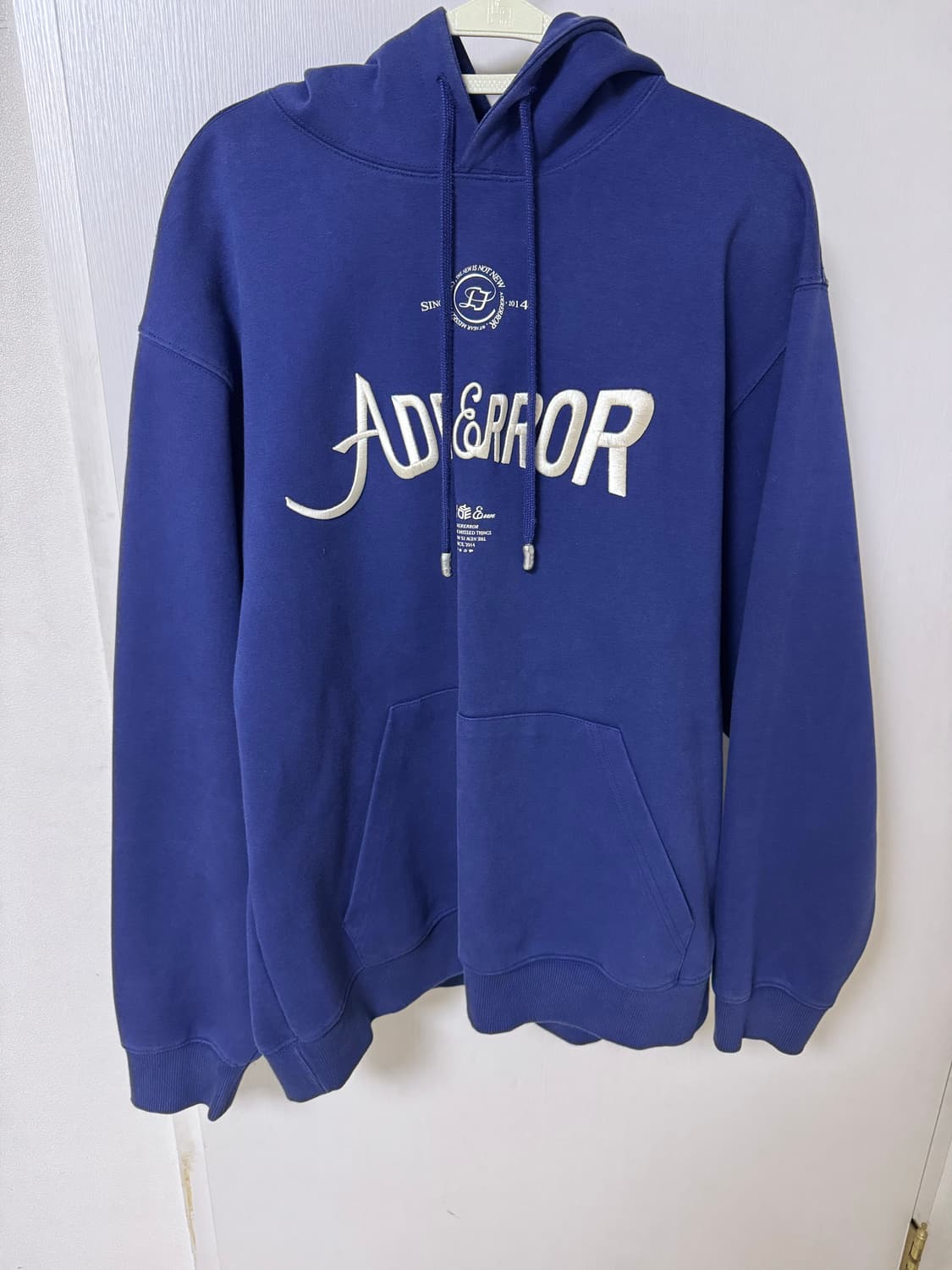 아더에러 베리프 로고 후드 네이비 상품이미지2