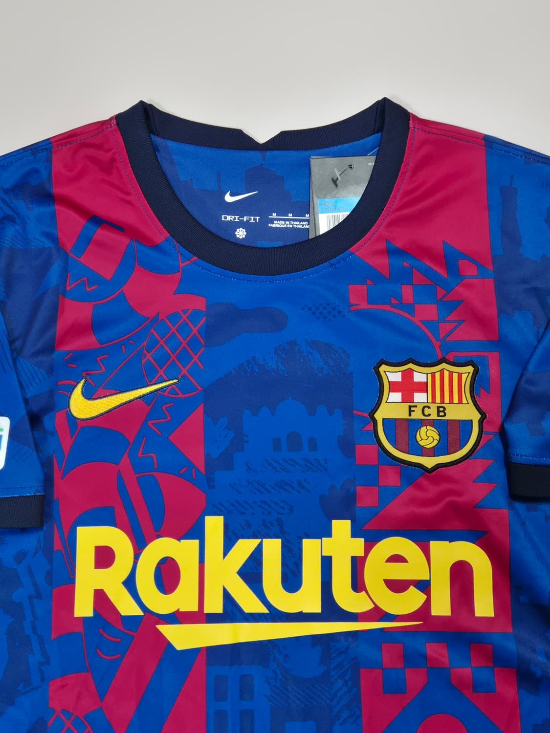 21-22시즌 바르셀로나 써드 페드리 유니폼 M 레플리카 상품이미지3