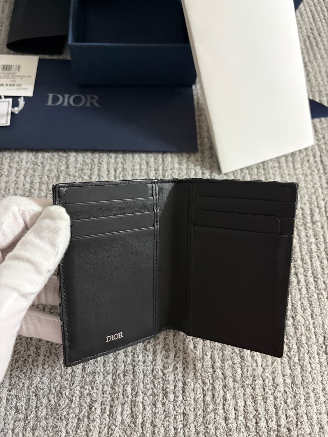 (새상품급, 백화점판) 디올 오블리크 오거나이저 2025년 9월 구매 상품이미지4