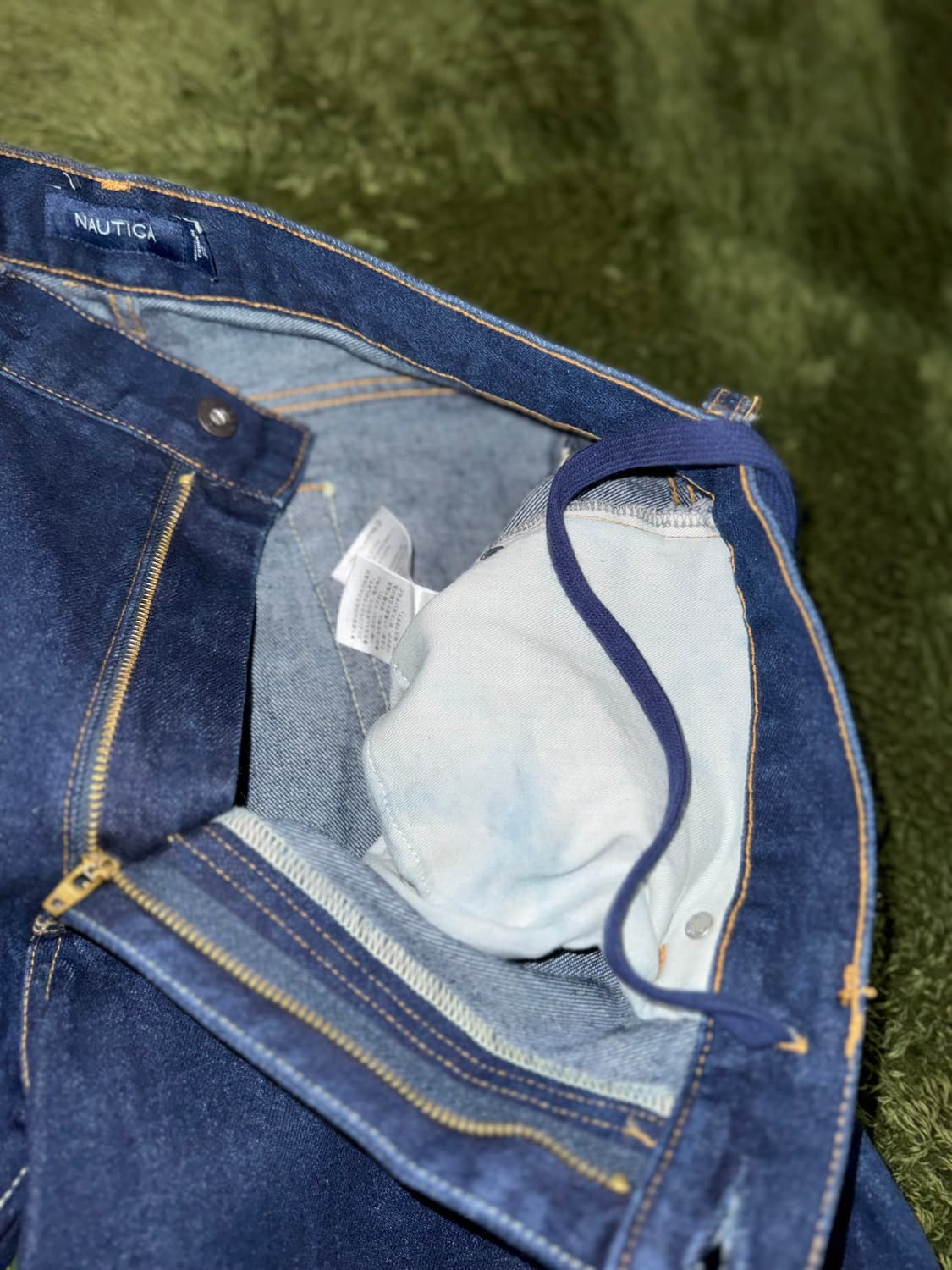 [XXL] Nautica 노티카 재팬 루즈 핏 데님 쇼츠 반바지 인디고 상품이미지4