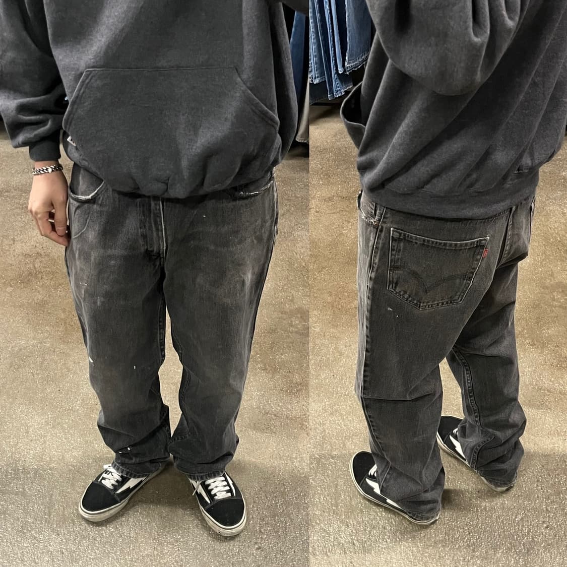 리바이스550 블랙진 (33“) 상품이미지7