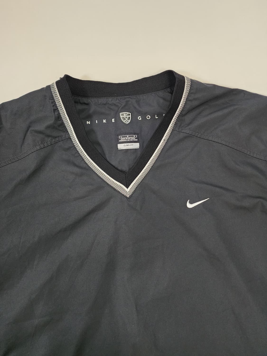 나이키 00s 스우시 V넥 바림막이 블랙 웜업 상품이미지3