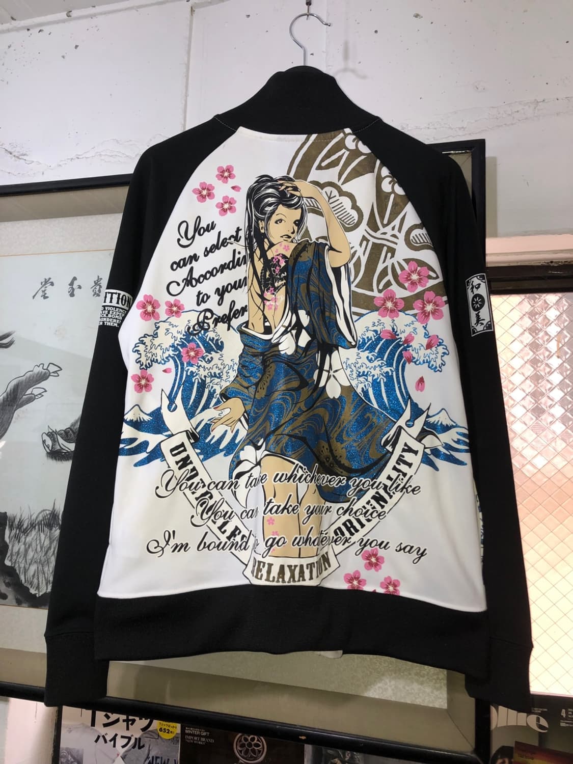 武花技魁 OIRAN BUGI Oriental geisha Jersey 상품이미지5