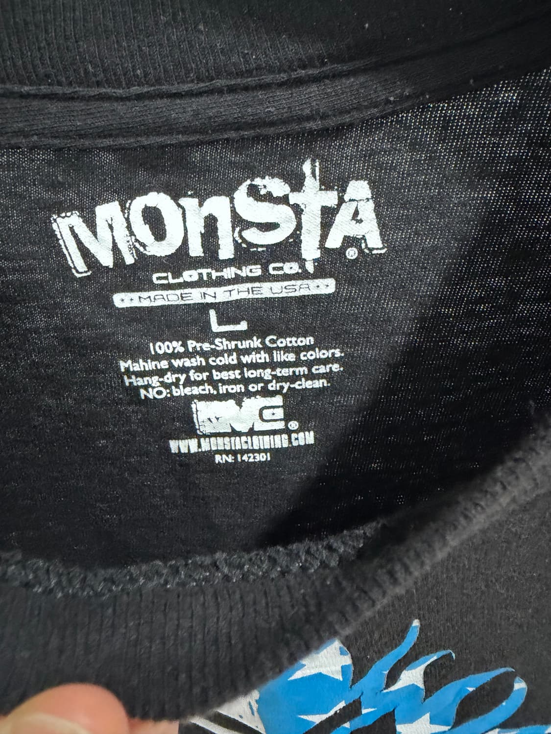 몬스타 빈티지 해골 티셔츠 상품이미지5