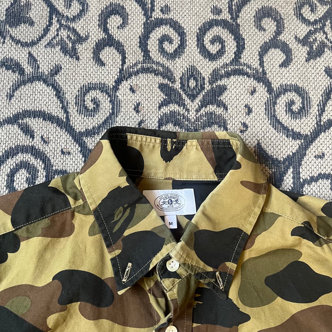 M 베이프 카모 원포켓 셔츠/W2485 상품이미지4
