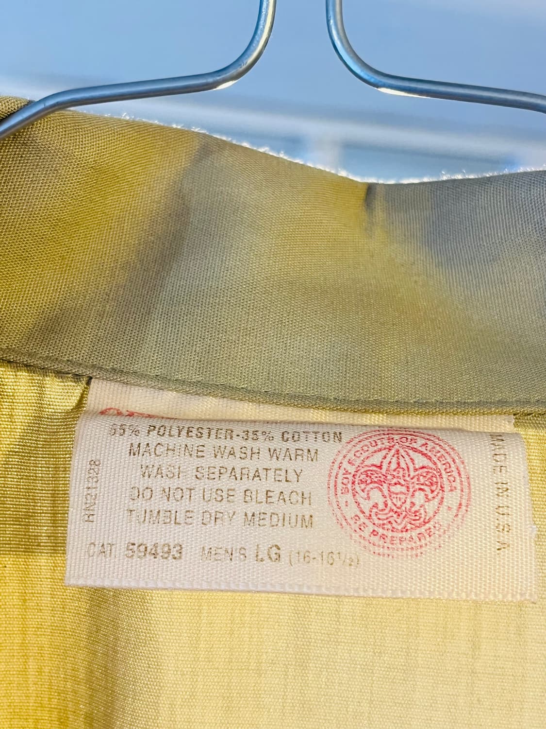 보이스카웃 유니폼셔츠(미국제) 상품이미지2