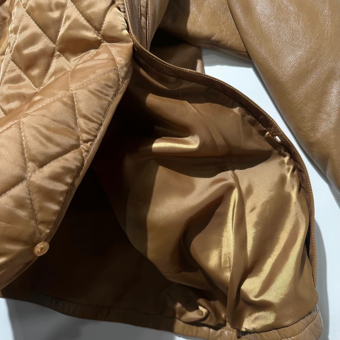 Robo Angel 램스킨 레더 싱글 카코트 상품이미지7